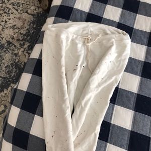The GREAT paint splattered sweatpants size 3